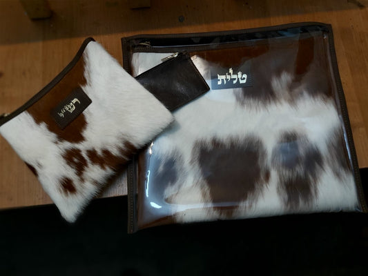 Cow Talit Bag